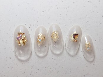 ネイルプラータ(Nail Plata)/秋シェルネイル　【7980】