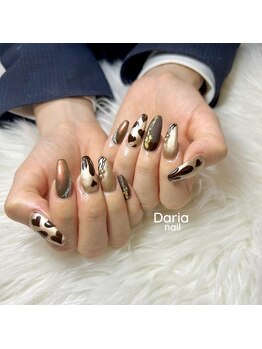 ダリア(Daria)/持ち込みバレンタインネイル♪