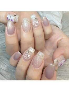 ケソン ネイル スタジオ(qeson nail studio)/お客様ネイル【Kitty】
