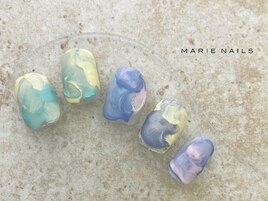 定額￥7,700 アートネイル 0807b