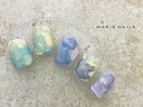 定額￥7,700 アートネイル 0807b