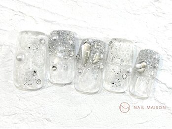 ネイルメゾン 池袋店(NAIL MAISON)/キラキラウィンター¥10550
