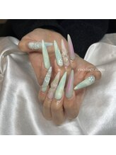 ネイルサロン ココロジー(COCOLOGY)/1枚MAXスカルプ　春ネイル