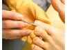 両足【透明のプレートだから目立たない】ペディグラス式巻き爪補正　11,000～