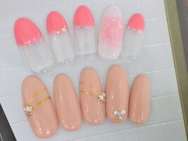 チーク＆逆フレンチ