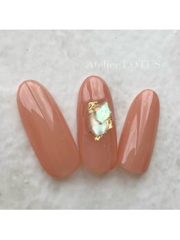 アトリエ ロータス 仙台駅前店(Atelier LOTUS)/アートデザイン例