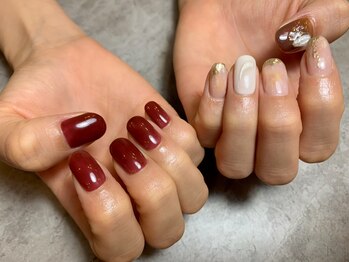 イデアル(ideal)/ジェルデザインフリー5本アート