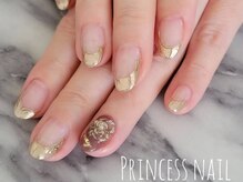 プリンセスネイル(Princess nail)/ゴールドフラワー 10200