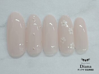 ディアナ 日立多賀店(DIANA)/H1-028   定額ネイル　5980円