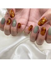 ジェイエヌ バイ ネオリーブ(J/N by neolive)/べっ甲ネイル　￥7700