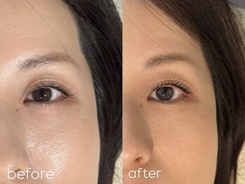 オムズアイ(om's eye.)/ラッシュリフト流し目デザイン