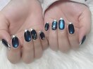 水色マグネット　シルバー