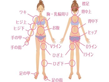 オリオンドットエスツー(Orion.S2)/【1カ所からの脱毛可能☆】