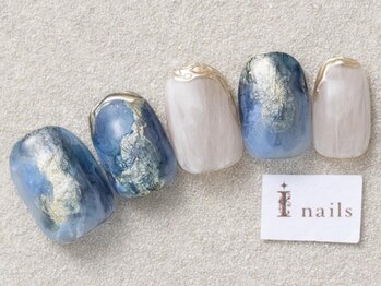 アイネイルズ 三宮店(I nails)/シースルーインク¥8500