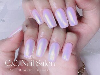 シーシーネイルサロン 池袋(C.C.Nail salon)/オーロラネイル.
