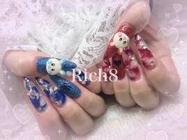 スカルプ☆キャラクターネイル