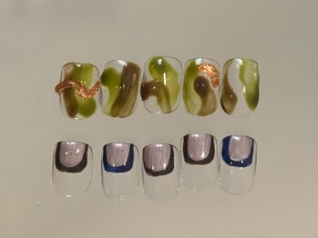 ネイルアンドアイラッシュ アールイー(Re)/Simple Full Art 7500