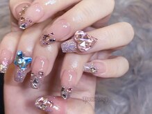 ダークハニー 原宿店(Dark Honey)/きらきらラメグラネイル