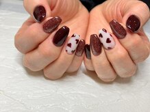 ビューティービースト フォー ネイルアンドアイラッシュ 松浜店(beauty:beast)/ハートネイル＊