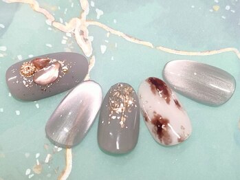 ミュゲットネイル(Muguet nail)/オータムネイル