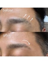 サロンエヌ(salon N)/眉毛Wax 貼り付かない眉毛パーマ