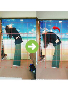 サプライズ整体院/30代ママさんの腰痛初回結果