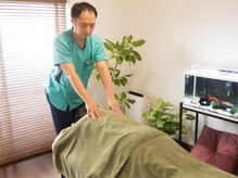 金町5丁目鍼灸マッサージ院/マッサージの様子