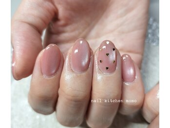 ネイル キッチン モモ(nail kitchen momo)/うるぷるピンクマグネット＊