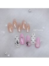 ネイル ワン(Nail 1 wang)/８月月替わりデザイン☆
