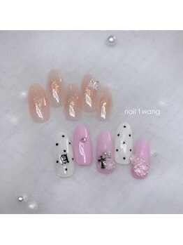 ネイル ワン(Nail 1 wang)/８月月替わりデザイン☆