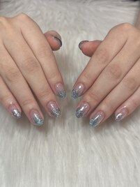 フラッシュグラデーションネイル