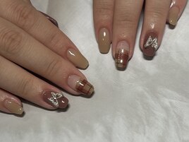 【　チェックネイル　】