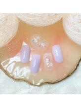 ベリー(berry)/定額¥5500 奥行き結晶ネイル