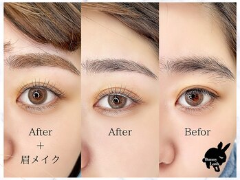 バニーラッシュ(Bunny Lash)/【アイブロウ×まつげパーマ】
