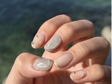 プチナノ(petitnano)/【miyu】ニュアンスネイル