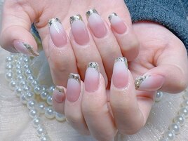 白グラ、ガラスフレンチ