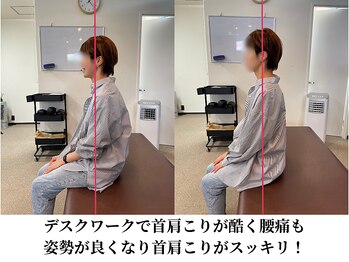 みつばち鍼灸整骨院/猫背もお任せください