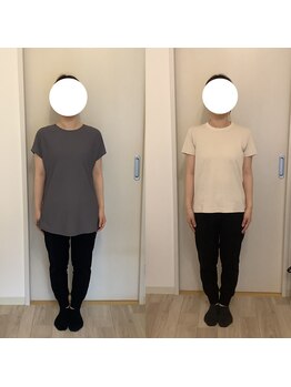 ピラティストトヤセ 三軒茶屋店/整体×ピラティス3ヶ月の変化◎