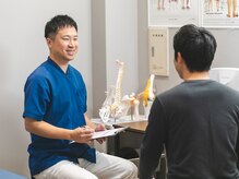 おざき鍼灸接骨院 高茶屋院/カウンセリング風景