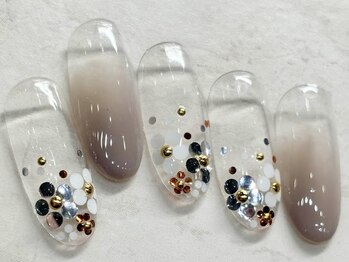 チェリーズネイル(Cherrys Nail)/春ネイル ホロネイル お花ネイル