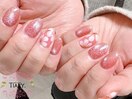 【持ち込みデザイン】桜ネイル
