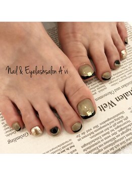 ネイルアンドアイラッシュ アヴィ(Nail and Eyelash A'vi)/フレンチデザイン☆