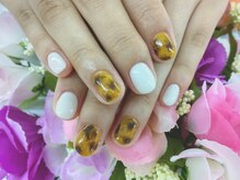 ディーネイル 四条烏丸(D-nail)/【川崎】秋☆べっ甲アート