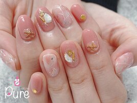 大理石ネイル