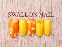 スワロンネイル(SWALLON NAIL)/３・４月定額ネイル