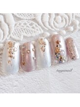 たゆ ネイル(たゆnail)/クリスマスツリーネイル♪