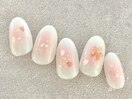 定額¥10000　チーク　桜ネイル