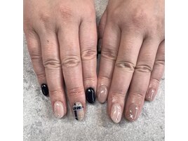 2024冬ネイル【チェックネイル】