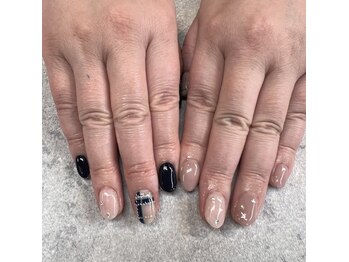 ネイルサロンファストネイルプラス 新宿店(FAST NAIL PLUS)/2024冬ネイル【チェックネイル】