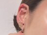 【大流行】耳つぼジュエリー×美容鍼　70分　￥11,000‐